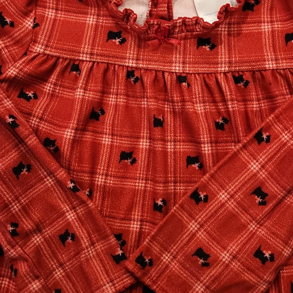 The Children's Place Girl's Long-sleeved Nightgowns Color Red Size 5